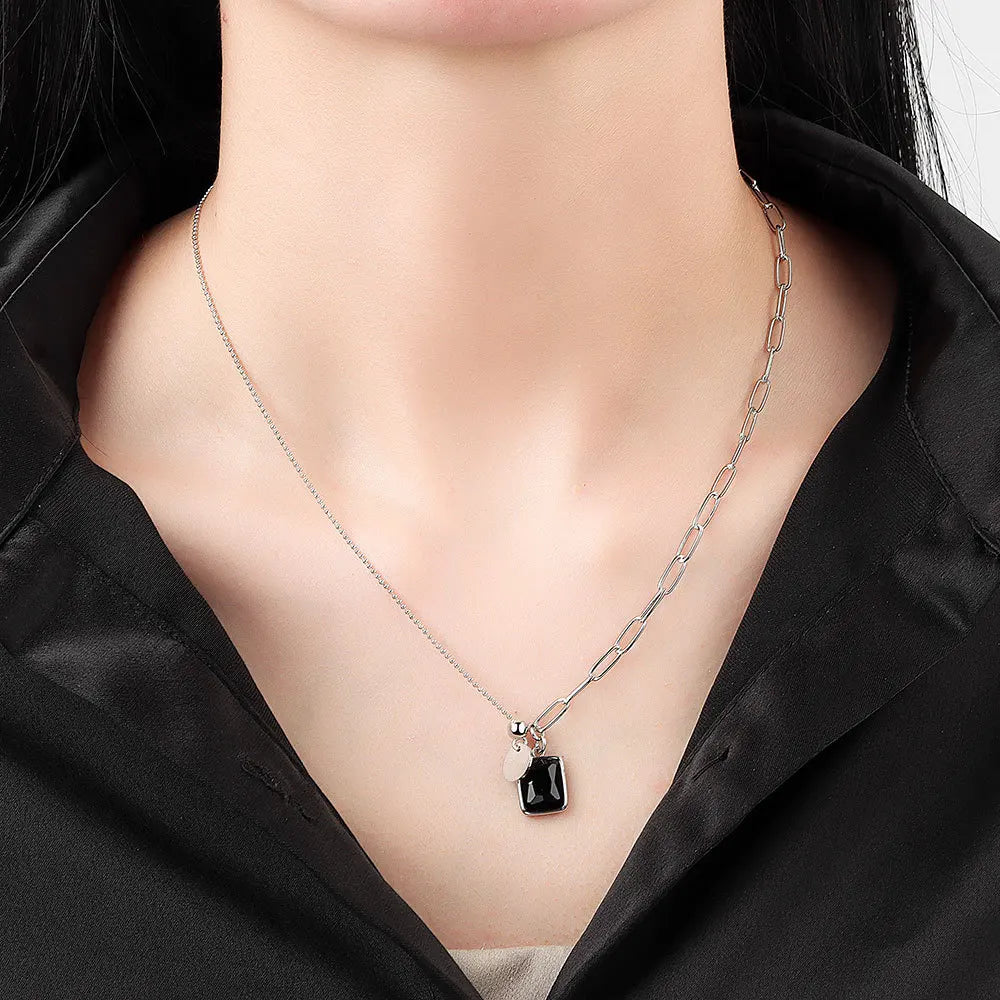 #2 Best Seller: Stephanie- Sterling Silver O chain