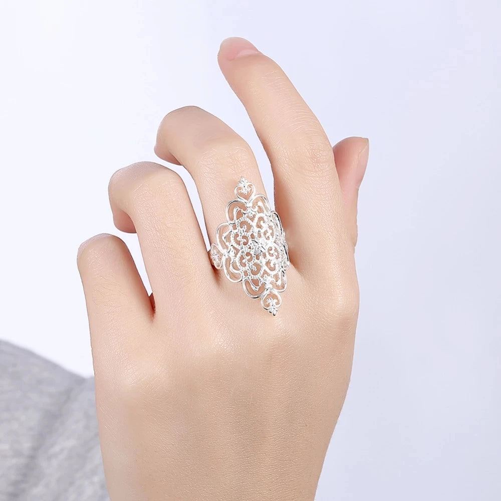 Willow- Sterling Silver Filagree Ring